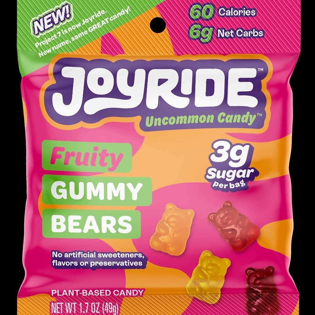 JOYRIDE Keto Gummies, Variety Pack – Keto Candy with Low Sugar