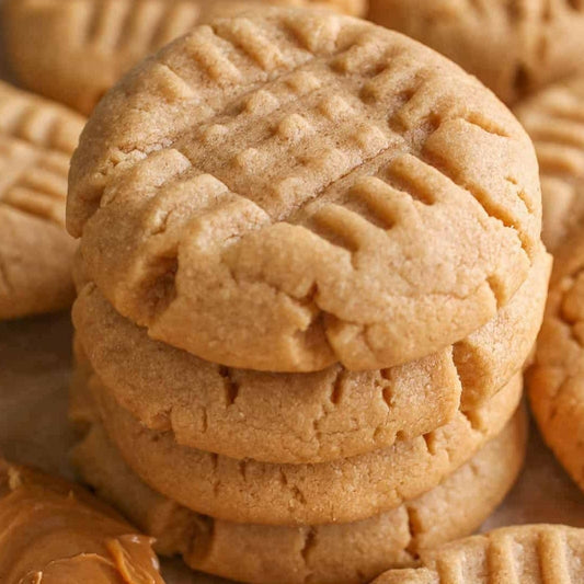 Keto Candy Jar Peanut Butter Cookies