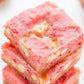 KCJ STRAWBERRY CHEESECAKE BLONDIES