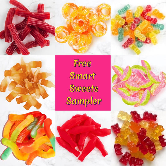 Free Smart Sweets Sampler(WITH MINIMUM $10 PURCHASE)