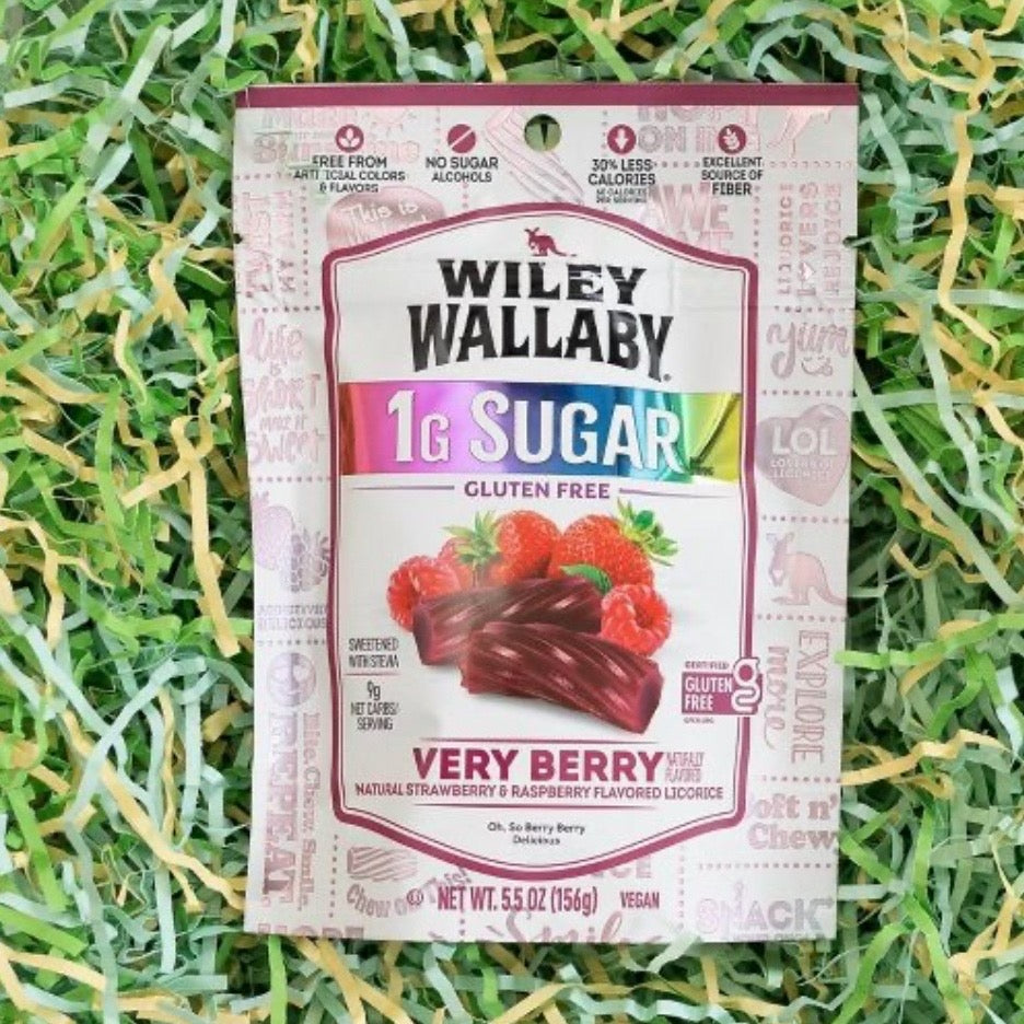 Wiley Wallaby Very Berry Licorice Bites
