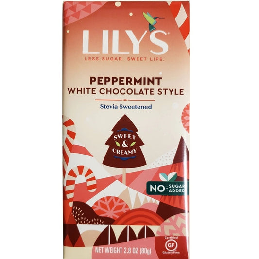 Lily’s Creamy Peppermint Bar
