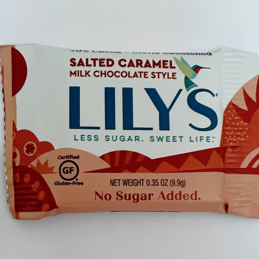 Lily’s Mini Salted Caramel Milk Chocolate Square